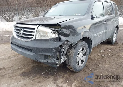 2012 Honda Pilot Lx из США, поврежденный, VIN 5FNYF4H27CB002395